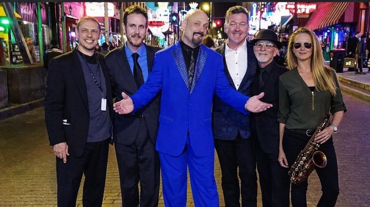 The Steve Krase Band igandean Arrasate Bluesen