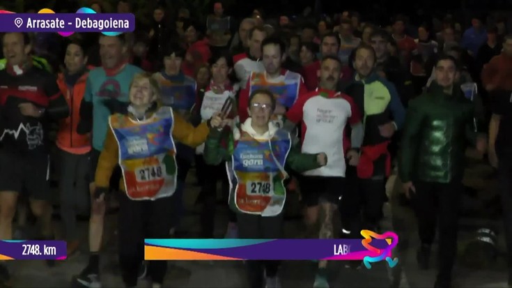 24. Korrika Arrasaten, pausoz pauso