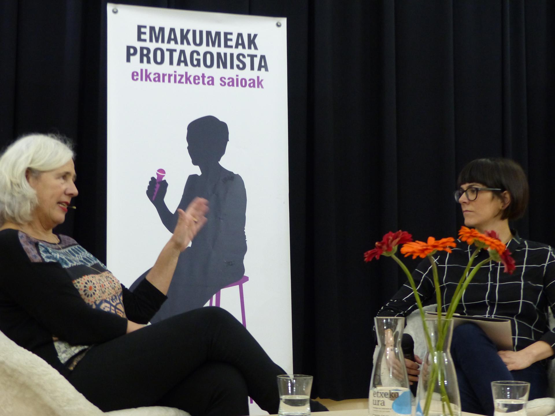Kulturate beteta Garbiñe Biurrunen esatekoak entzuteko