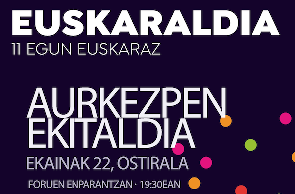 Zeintzuk osatuko dute Oñatin Euskaraldiaren hamaikakoa?