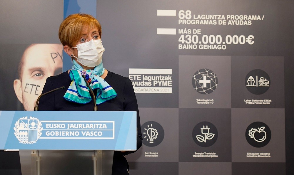 Enpresa Txiki eta Ertainentzako 433 milioi euroko laguntza-programa aurkeztu du Jaurlaritzak