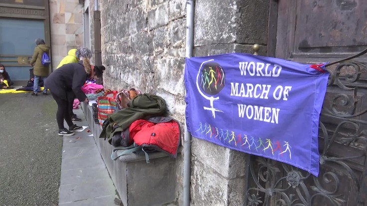 Eragile feministak hasita daude Emakume Mundu Martxaren etorrera prestatzen