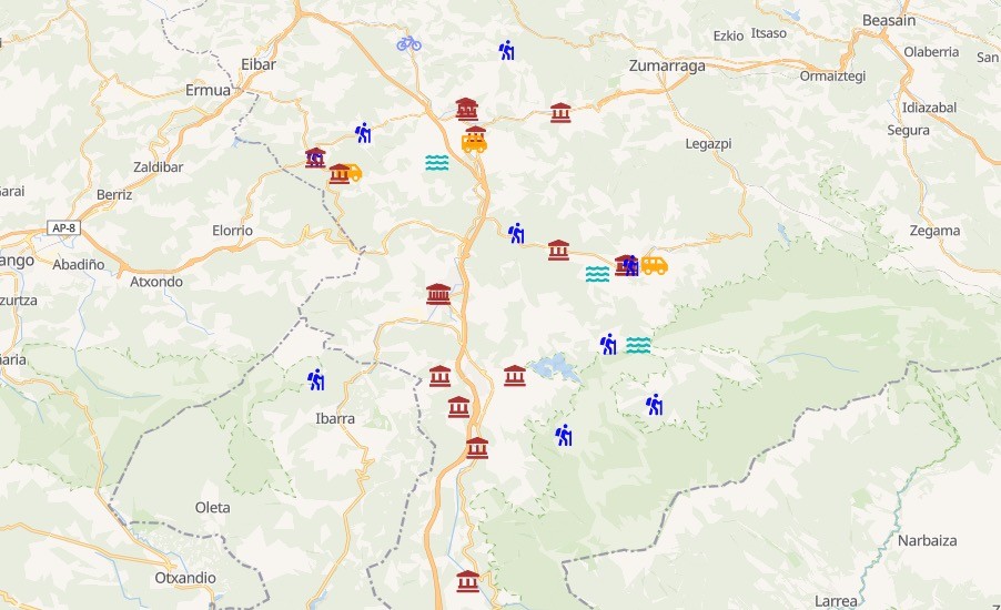 Debagoieneko mapa interaktiboa