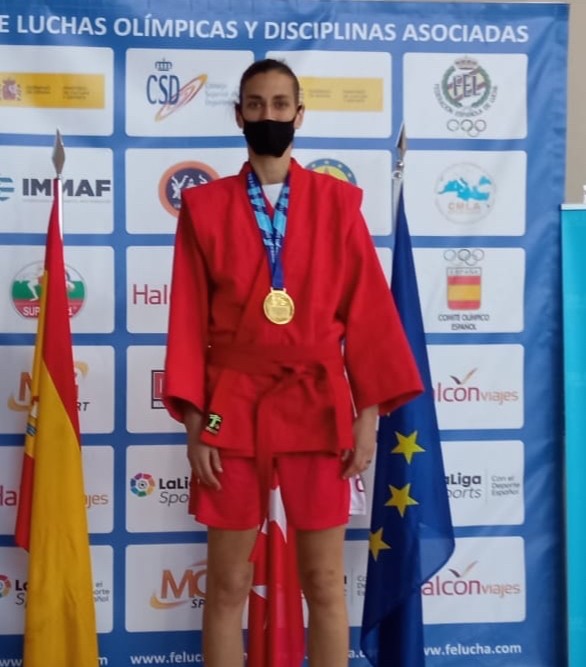 Leire Rato, combat samboko Espainiako txapeldun