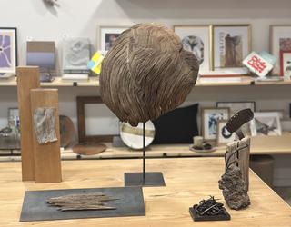 Imanol Artolaren zurezko lanen erakusketa, Objektuak dendan