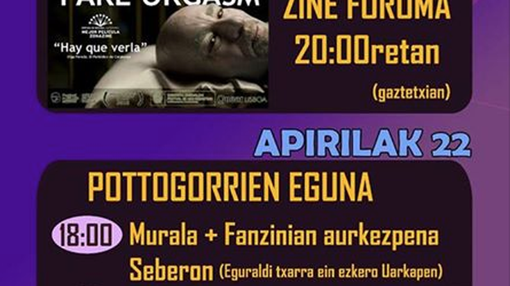 Murala aurkeztu eta kantu afaria egingo dute Pottogorriek AGAKOren 26. urteurrenaren barruan