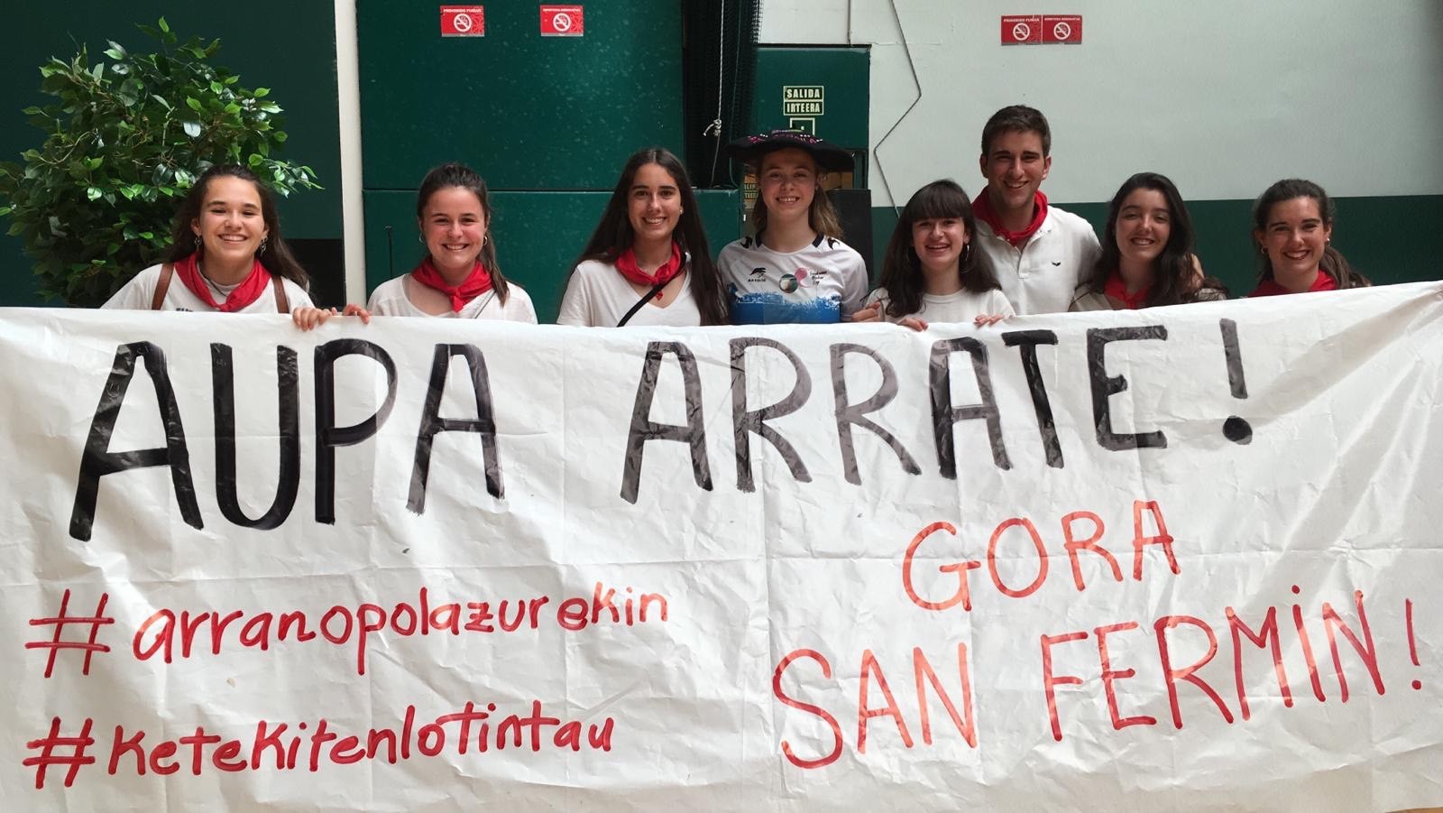 Arrate Bergarak San Fermin Torneoa irabazi du Katixa Agorretarekin batera