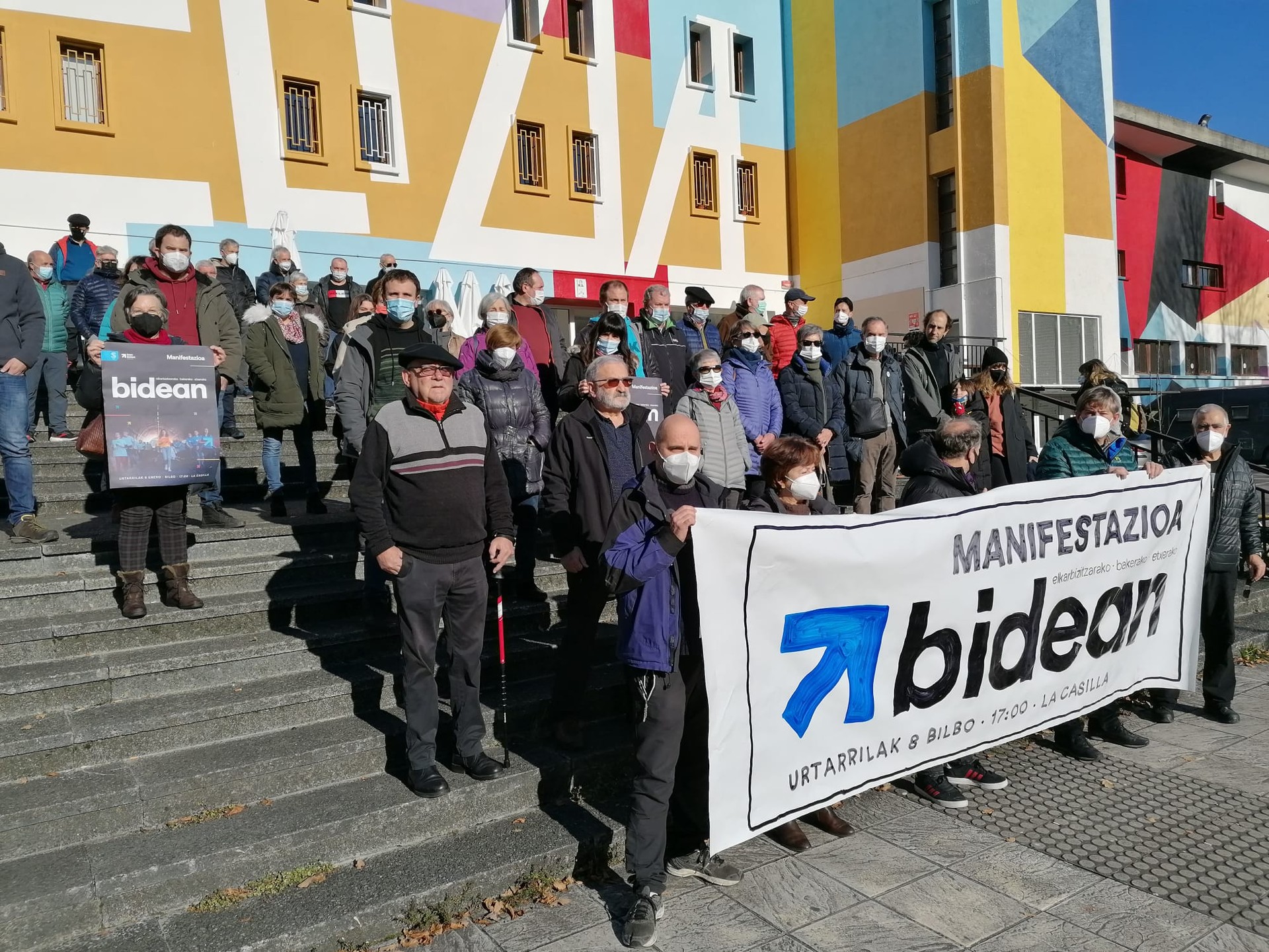 Eltziatik abiatuko da zapatuko mobilizazioa Oñatin