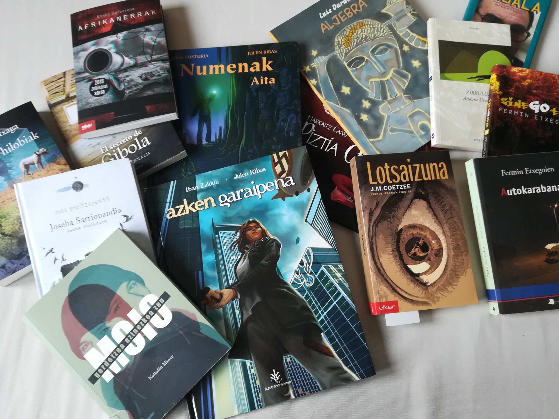 Pandemiak edizio planak berregitera behartu ditu euskal argitaletxeak