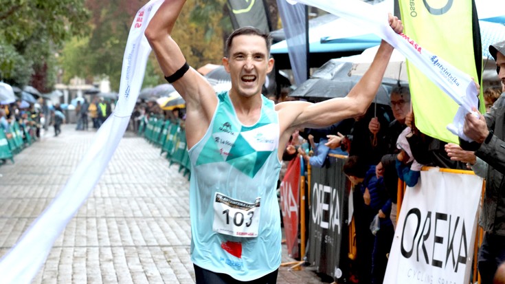 Xabier Labaka: "Orain ari naiz bizitzako markarik onenak egiten"