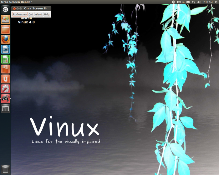Vinux: ikusmen arazoak dituzten pertsonentzat egokitutako sistema operatiboa