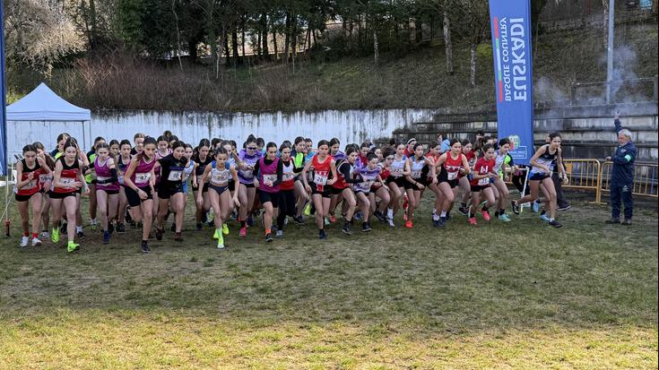 Euskadiko Eskolarteko Kirol Jokoen baitan, 150 korrikalari inguru lehiatu dira Atxabalpen