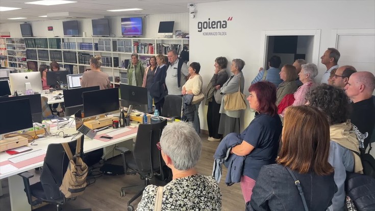 Goiena gertutik ezagutzeko aukera izan dute Goienagusikoek egunotan