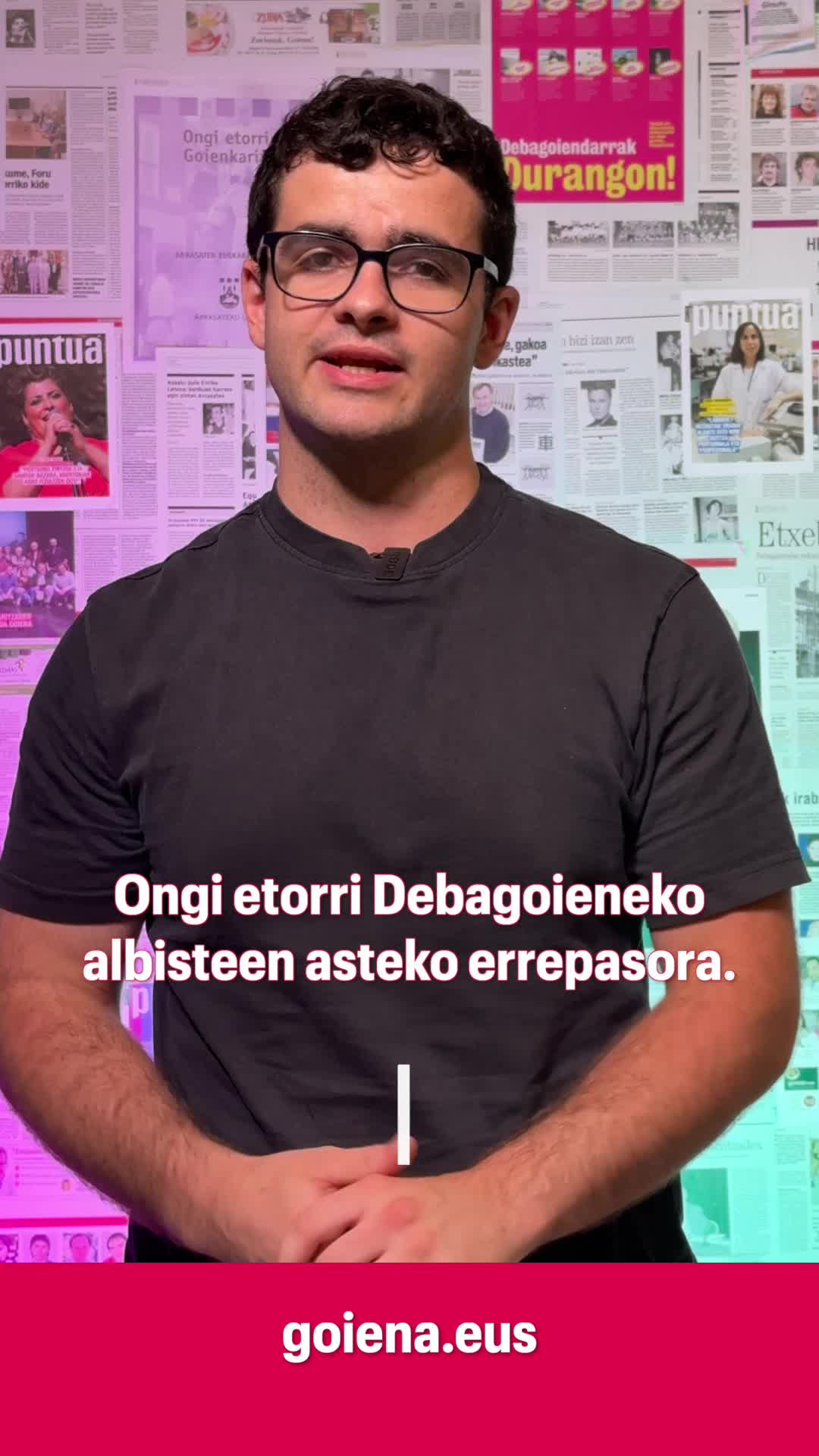 Uztailaren 6tik 9ra bitarteko albisteen laburpena