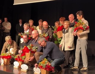 Goizper kooperatibaren sortzaileak eta lehengo zein egungo bazkideak izan dituzte gogoan