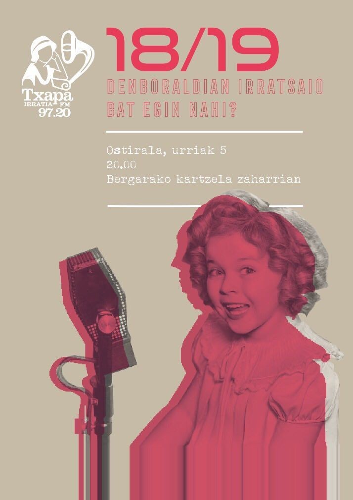 Irratixan programa bat eitxeko prest?