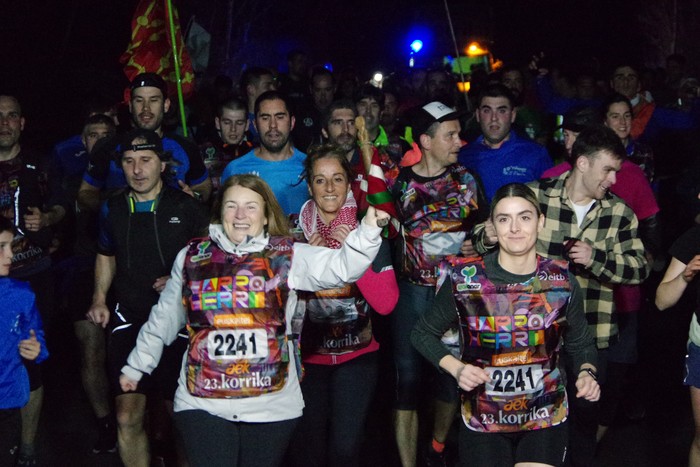 Korrikako lekukoa eramateko aukera, Goienakideen artean egingo den zozketan