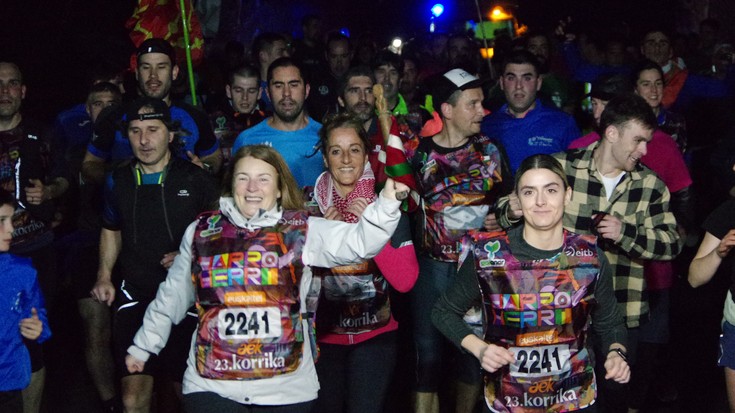 Korrikako lekukoa eramateko aukera, Goienakideen artean egingo den zozketan