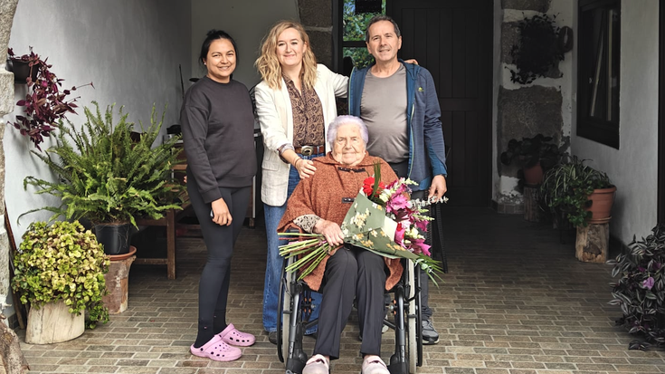 Lorenza Altunak 100 urte bete ditu