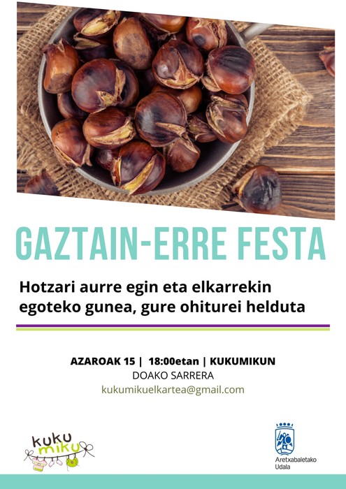 Gaztain-erre festa Kuku Mikun