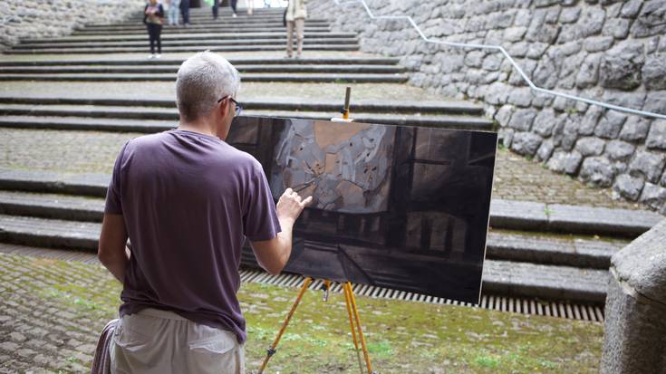 'Xavier Alvarez de Eulate' pintura lehiaketa zapatuan