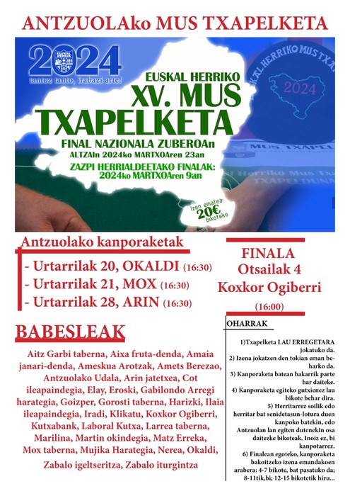 EHko mus txapelketako kanporaketa