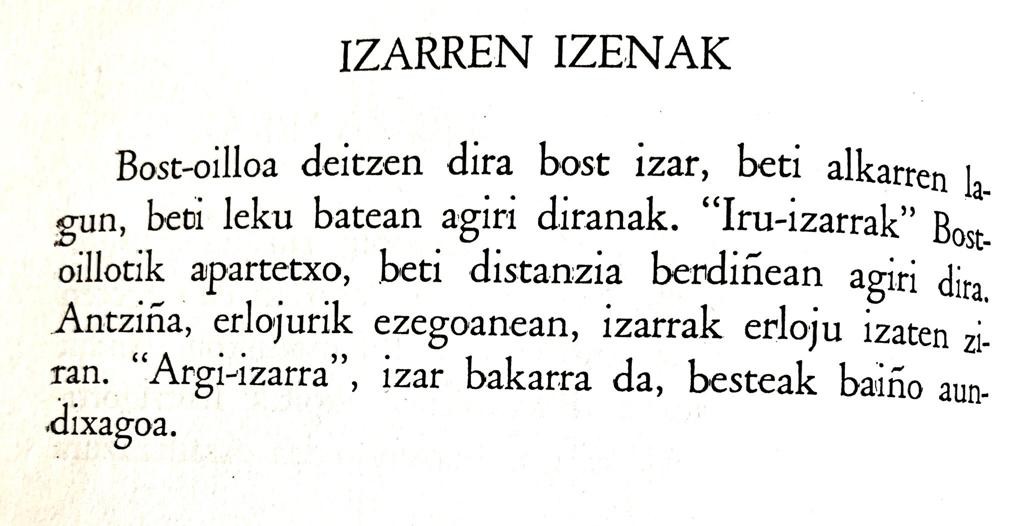 Izarren izenak
