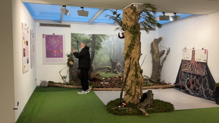 Onddoen erreinuari zabaldu dizkio ateak Oñatiko Natur Eskolak