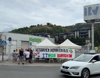 Greban jarraitzen dute Itasuako langileek