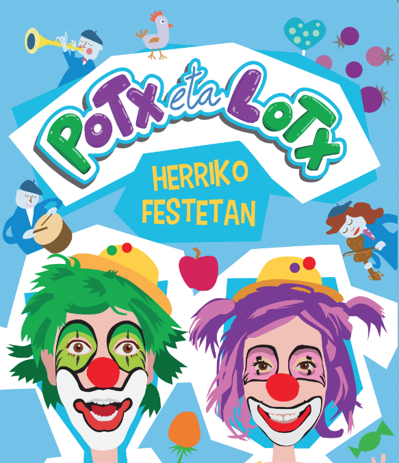 Okerra duten DVDak aldatu egingo dituzte Potx eta Lotx pailazoek