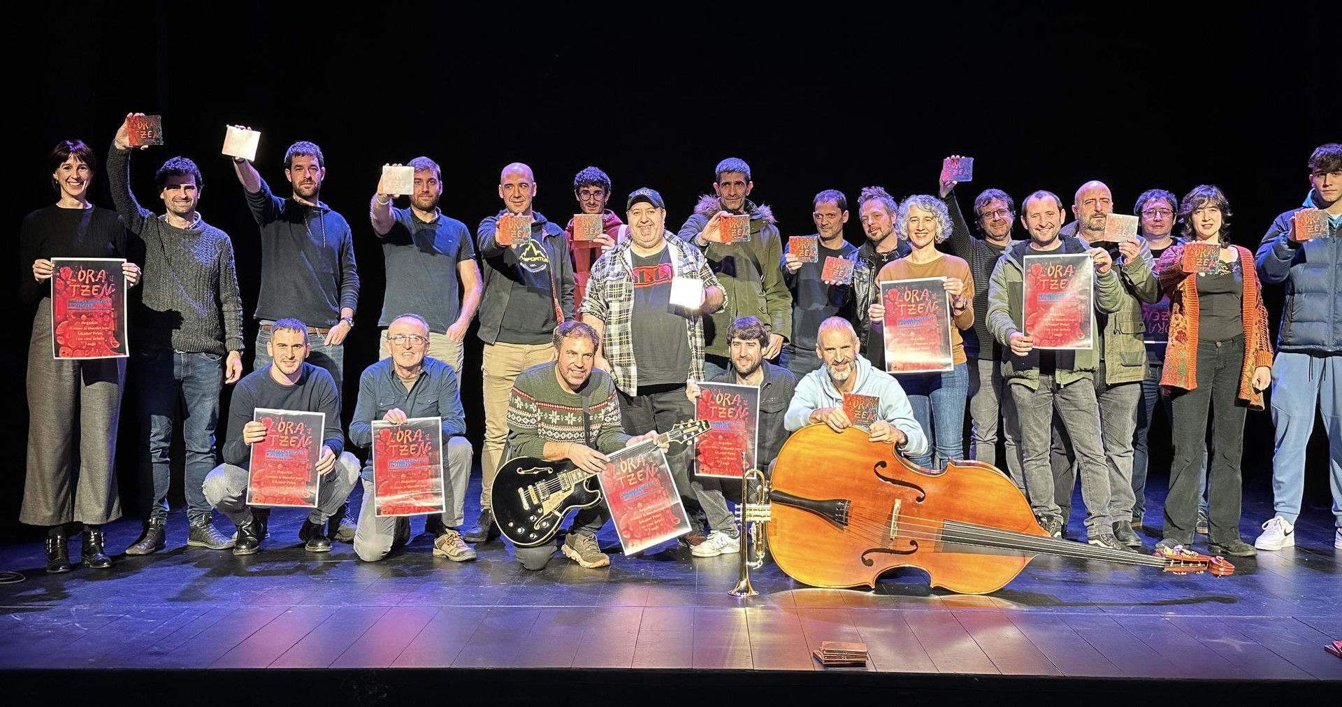 Loratzen jaialdia ekainaren 15ean, Bergarako bederatzi musika talderen zuzenekoekin