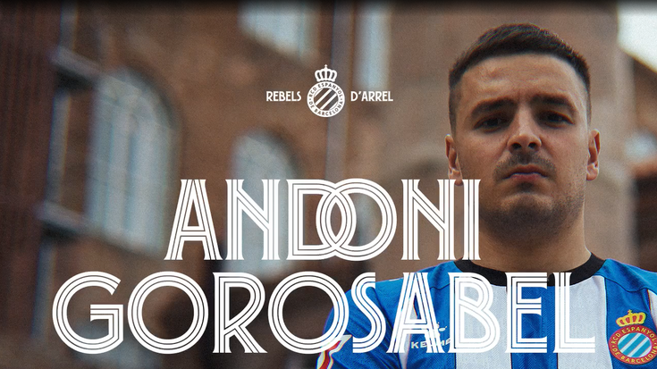 Andoni Gorosabelek Espanyolen jokatuko du datorren denboraldian