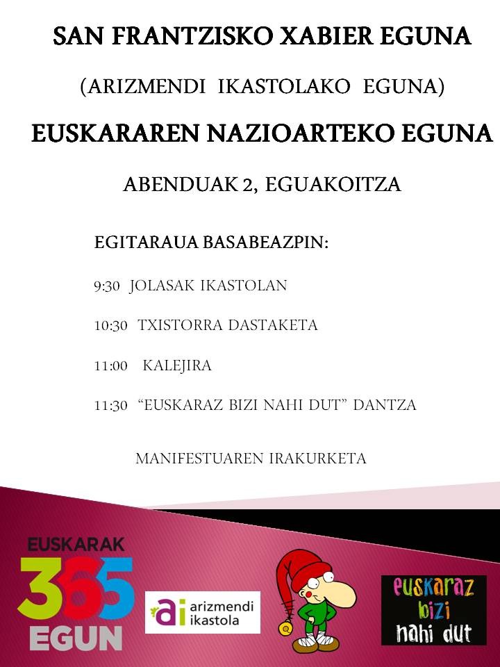Euskararen eguna Basabeazpin