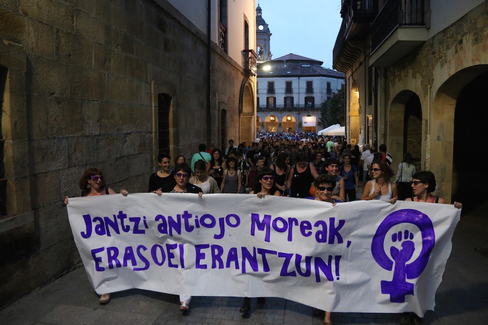 Aldarrikapen feminista plazaratzeko eguna bihar, zapatua, Oñatin