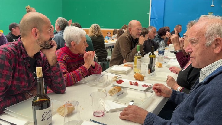 Antzuola eta Aiherra arteko senidetze-eguna ospatu zuten 42. aldiz