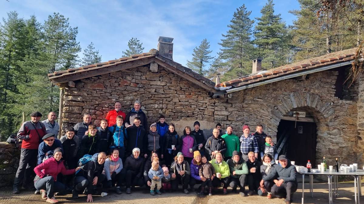 Urteberria ohi bezala ospatu du Arrola Mendizale Taldeak