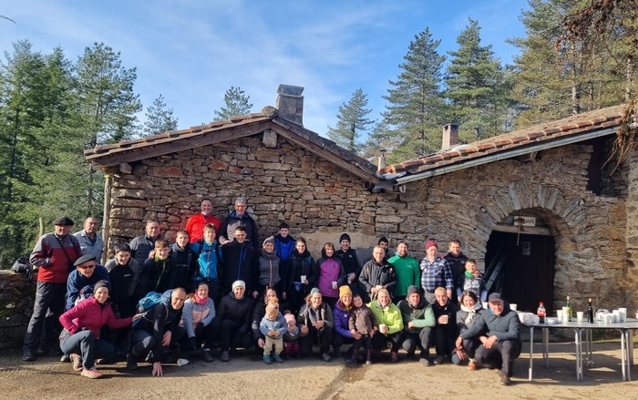 Urteberria ohi bezala ospatu du Arrola Mendizale Taldeak