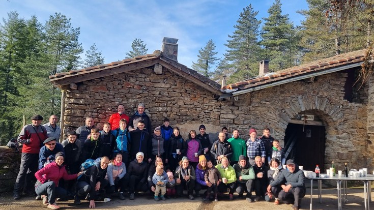 Urteberria ohi bezala ospatu du Arrola Mendizale Taldeak
