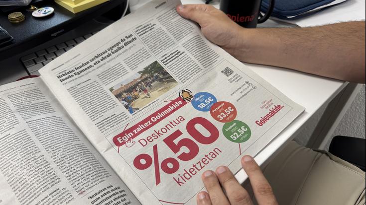 Erdi-prezioan Goienakide egiteko azken egunak dira