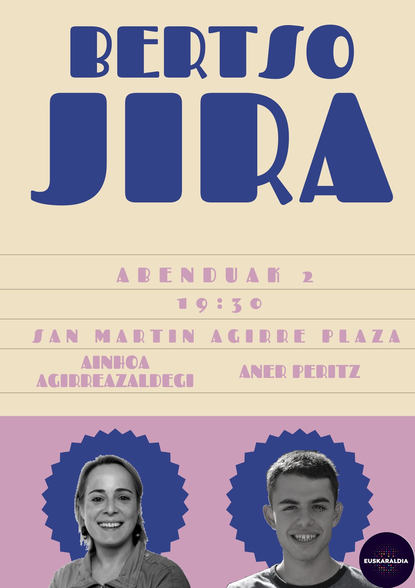 Euskaraldia agurtzeko, bertso-jira!