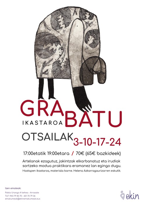 EKIN EMAKUMEAK ELKARTEA: IKASTARO ETA TAILERRAK 2022