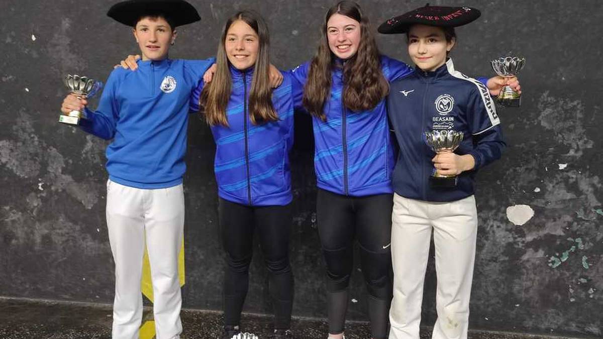 Bergarako infantil mailako bikote elgetarra, Gipuzkoako txapeldunorde