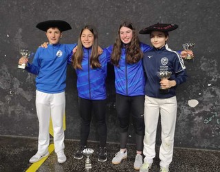 Bergarako infantil mailako bikote elgetarra, Gipuzkoako txapeldunorde