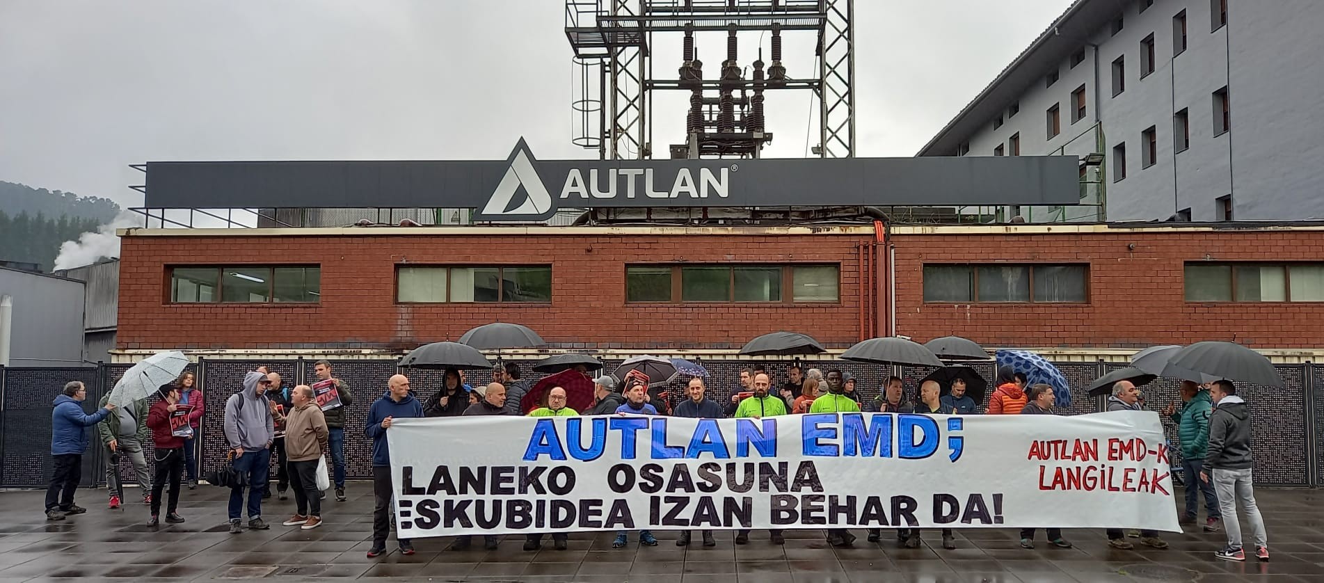 Autlan Emd enpresan substantzia toxikoek langileak gaixotu dituztela salatu dute sindikatuek