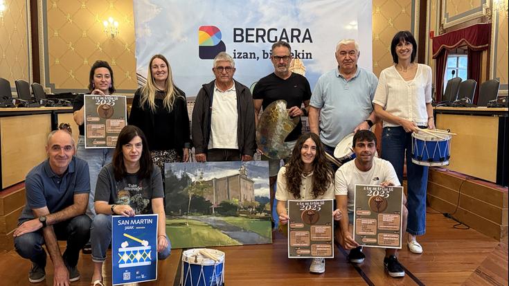 Irailaren 12tik 16ra bitartean ospatuko dituzte San Martin jaiak Bergaran