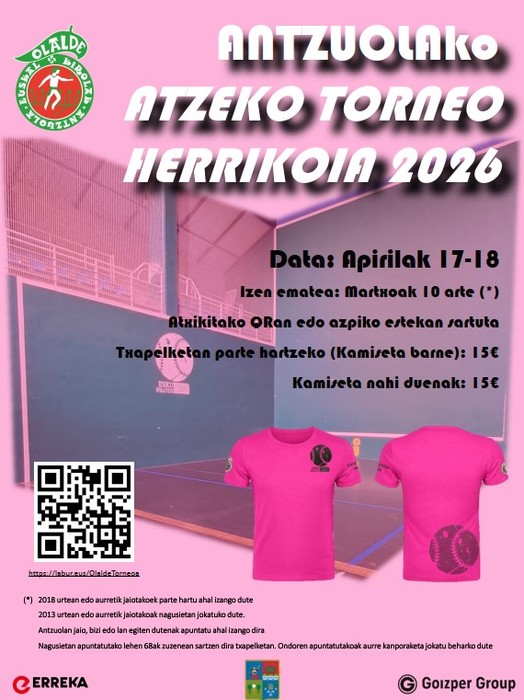 Atzeko Txapelketa 2026