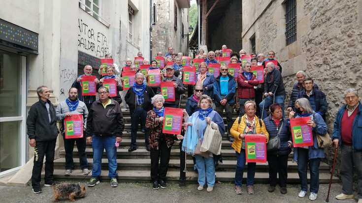 Gasteizen egingo duten manifestaziorako deia zabaldu dute pentsiodunek