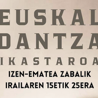 Euskal dantzen ikastaroa, izen-emateak