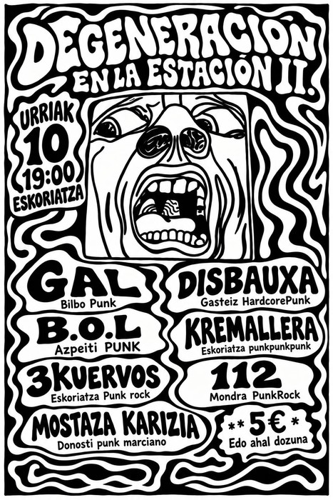Punk Jaialdia: Degeneracion en la estacion II