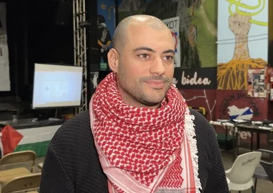 Palestinako gatazkaren gaineko hitzaldia